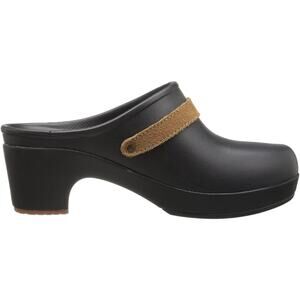Crocs Women's Sarah Belted Clogs Dark Brown